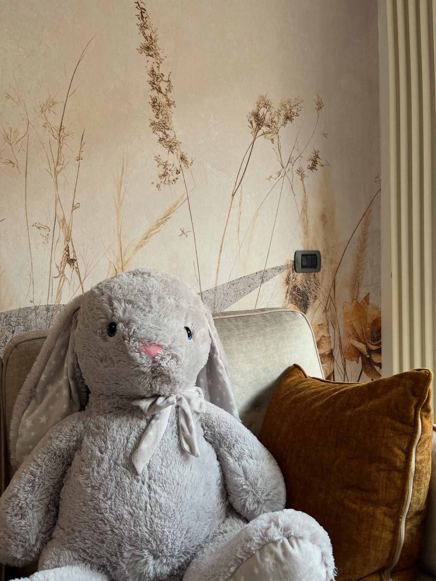Rivestimento decorativo in un ambiente finito